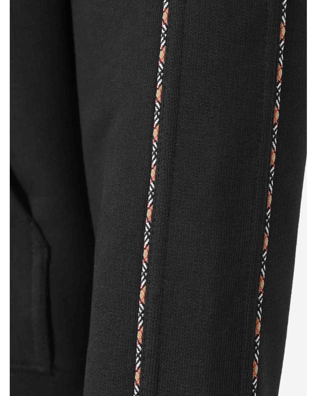 Burberry Black Zip-Up Hoodie for men