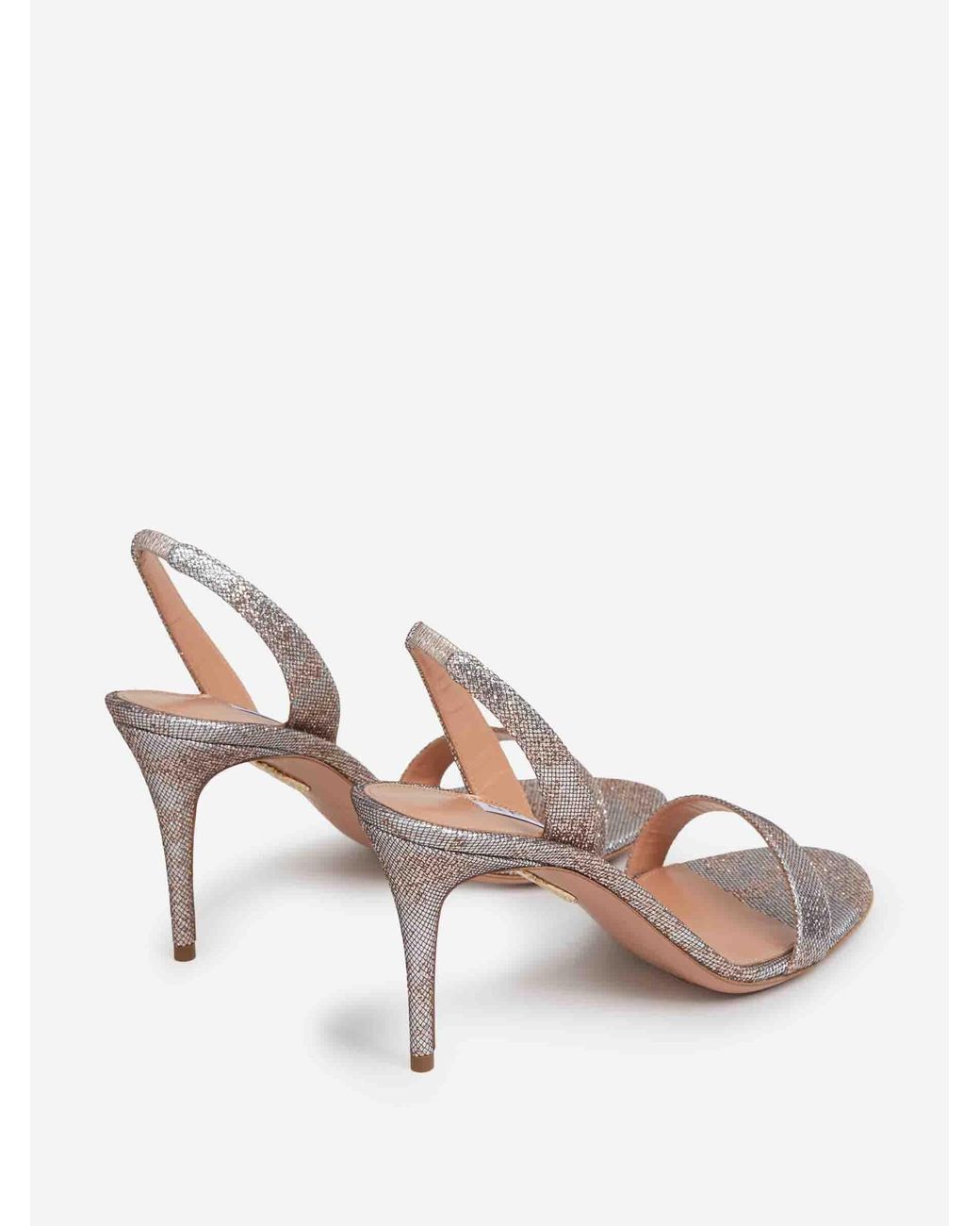 Aquazzura White So Nude Sandal