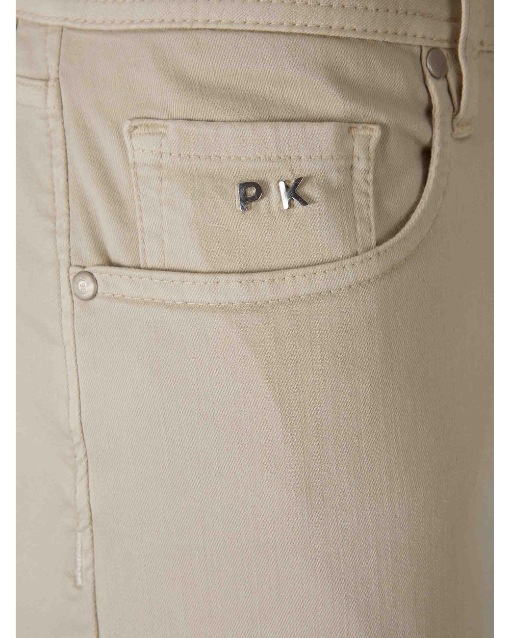 Jeans Slim Algodón Tramarossa de hombre de color Natural