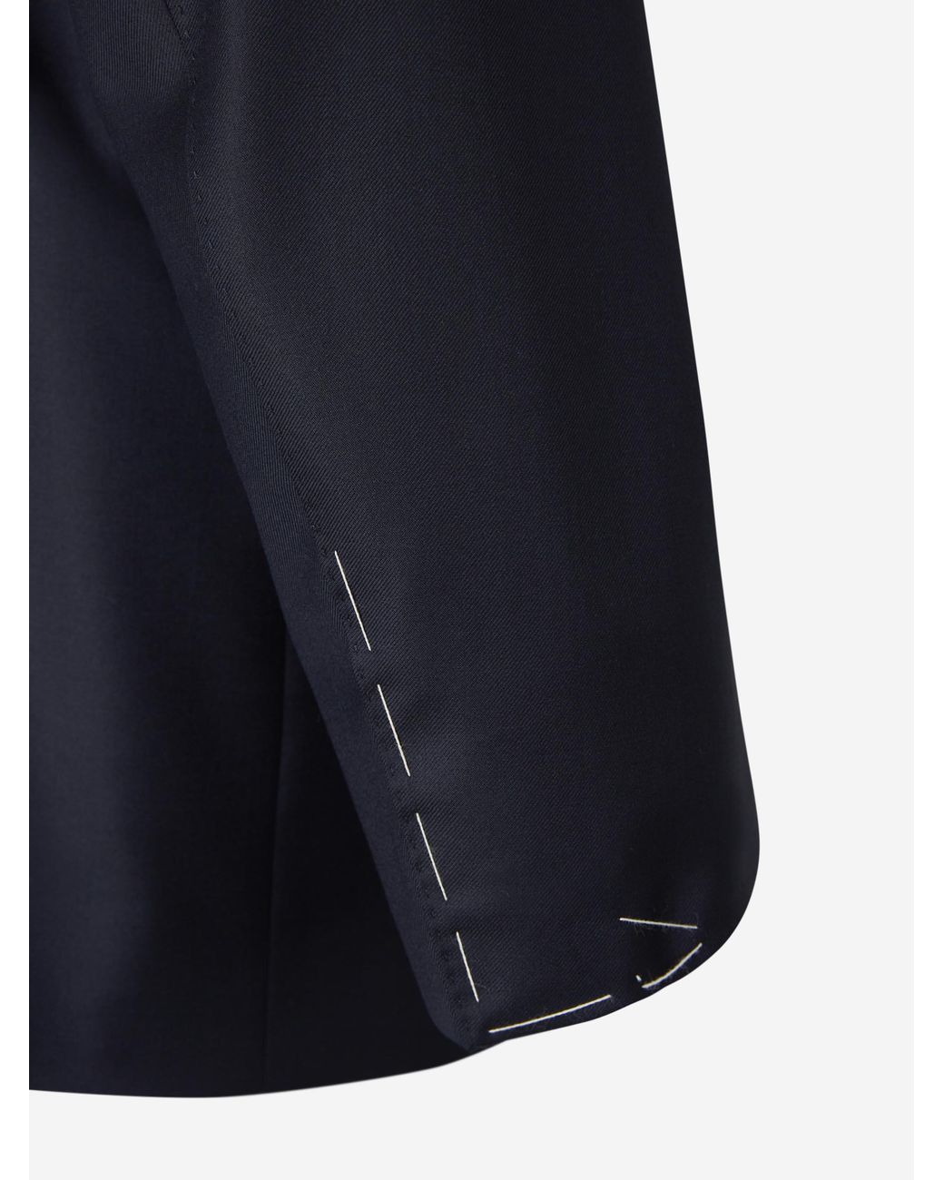 Canali Blue Plain Wool Suit for men