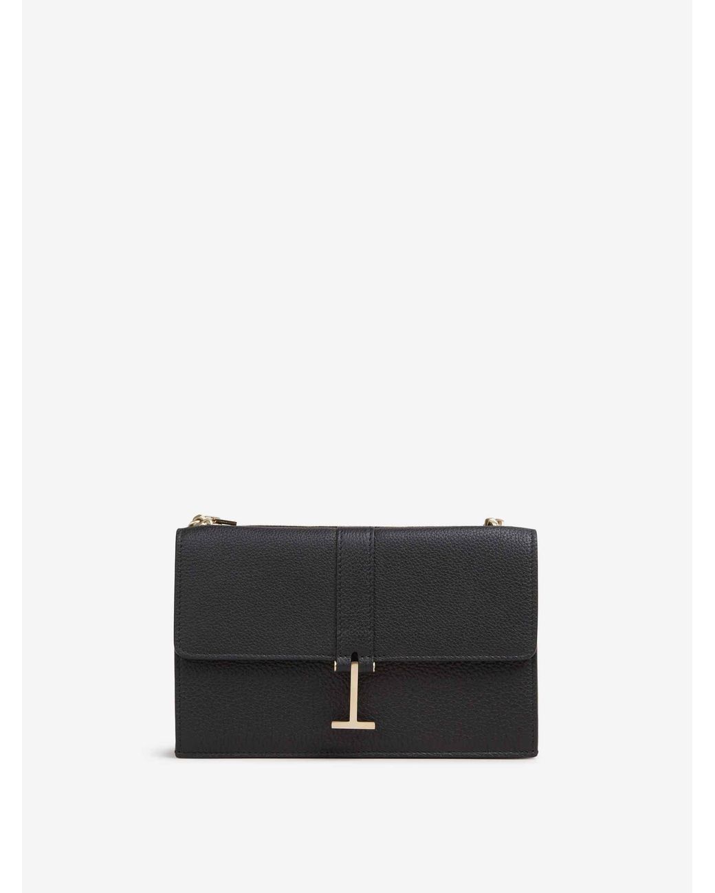 Tom Ford Black Leather Clutch Bag