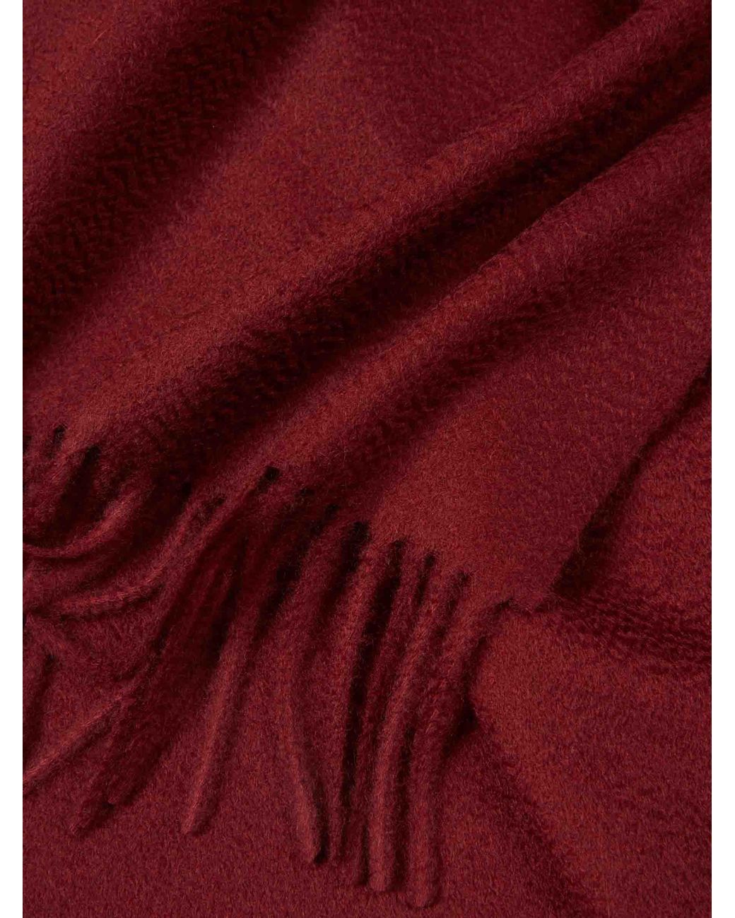Sciarpa Di Cashmere di Santa Eulalia in Red da Uomo