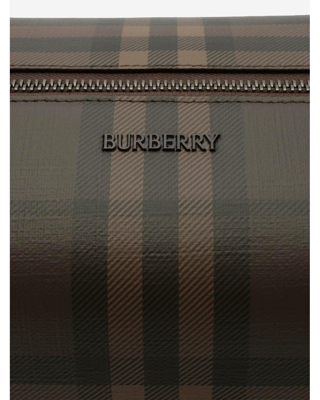 Neceser Check Burberry de hombre de color Gray