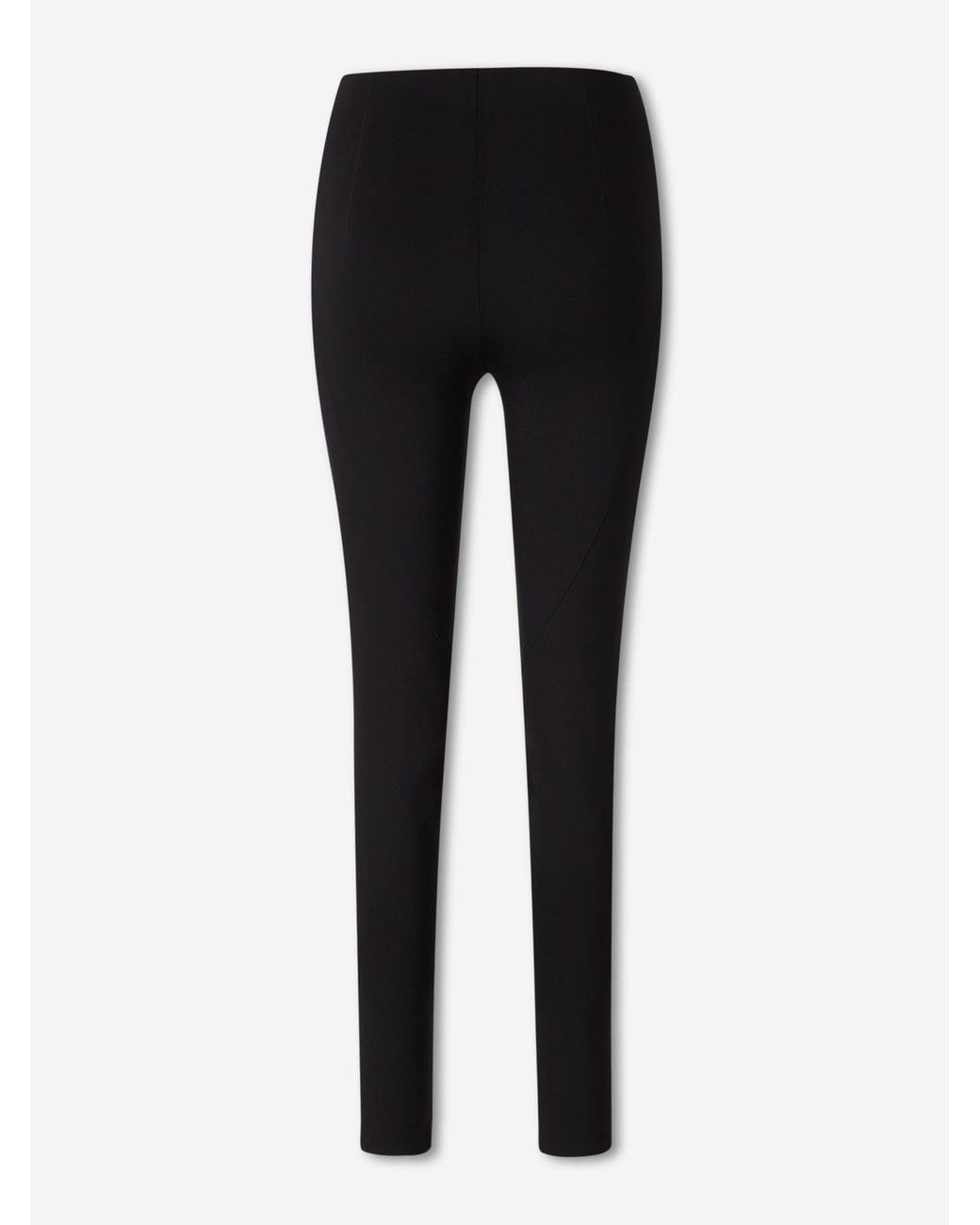 Alaïa Black Technical Leggings With Logo