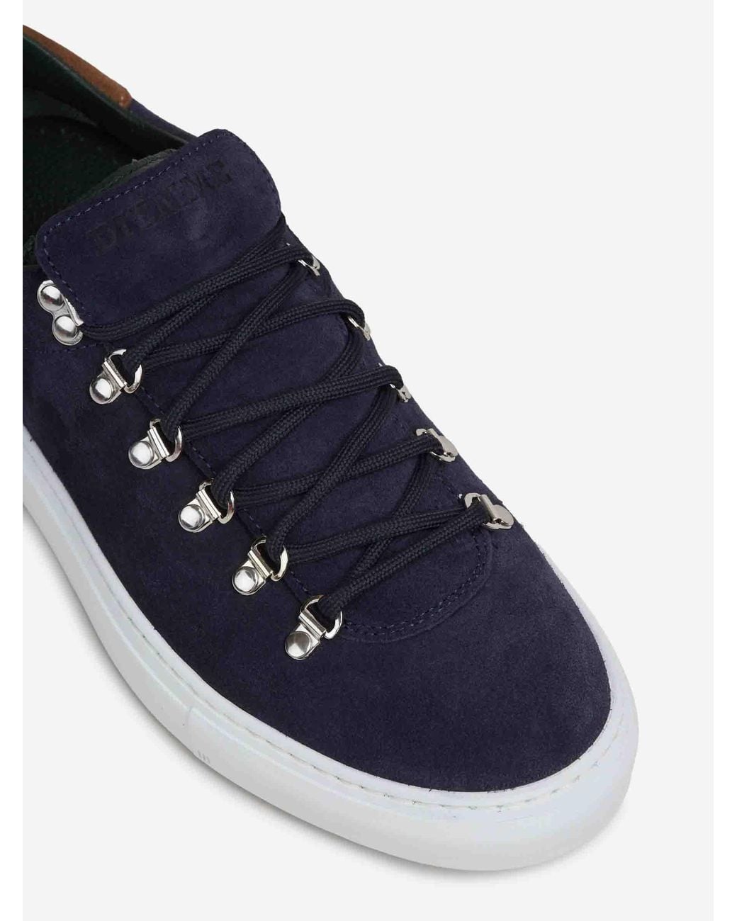 Diemme Blue Marostica Low Sneakers for men