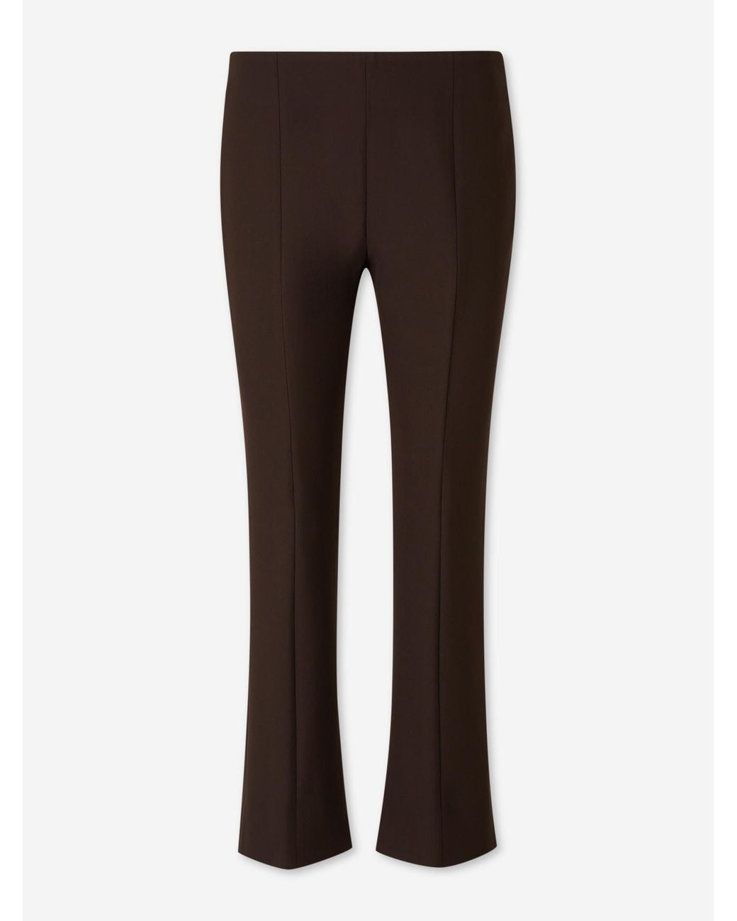 Peserico Brown Flared Dress Pants