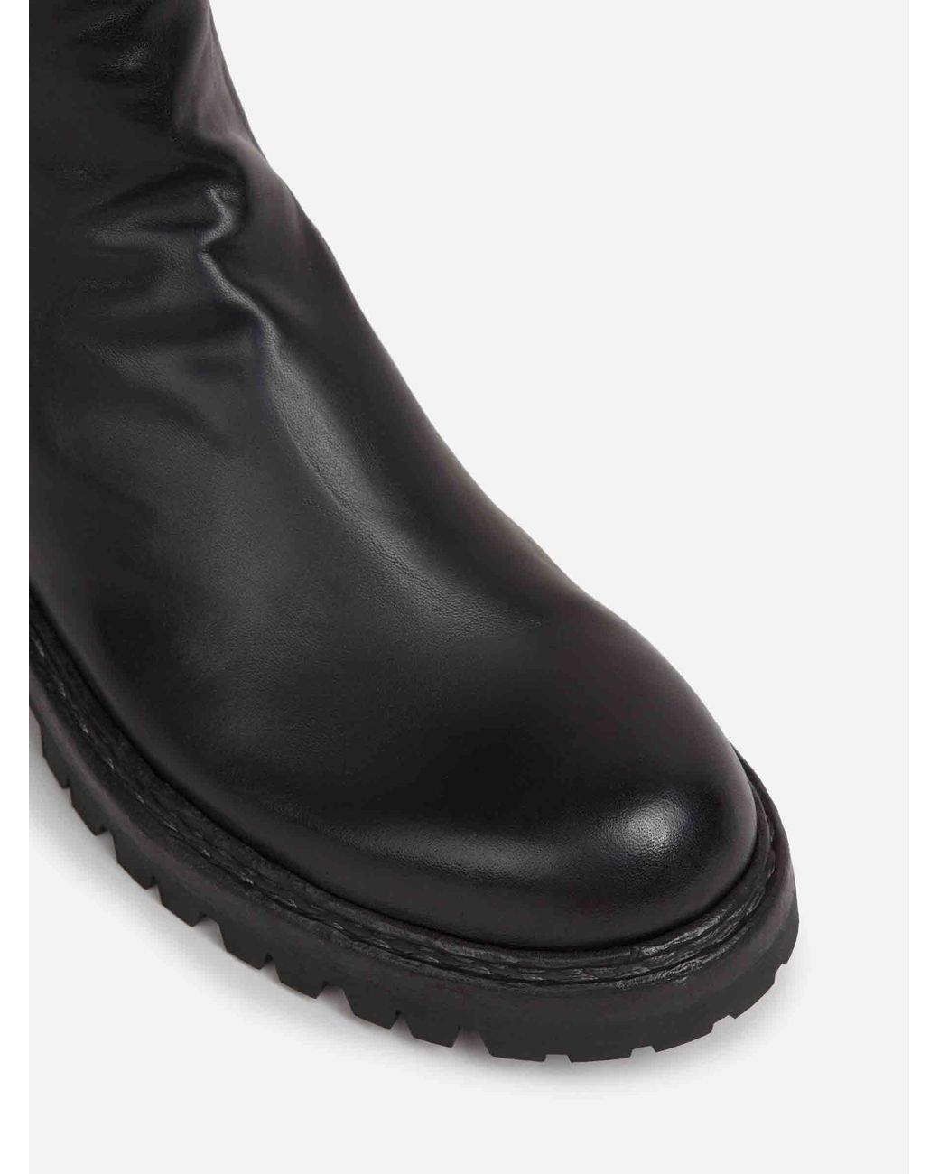 Officine Creative Black Chelsea Boots Leather for men