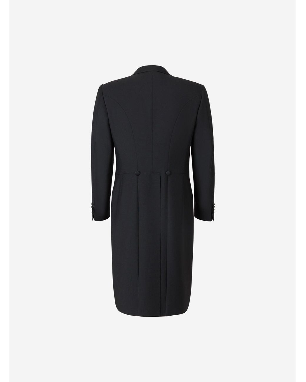 Canali Black Trousers And Vest Tailcoat for men