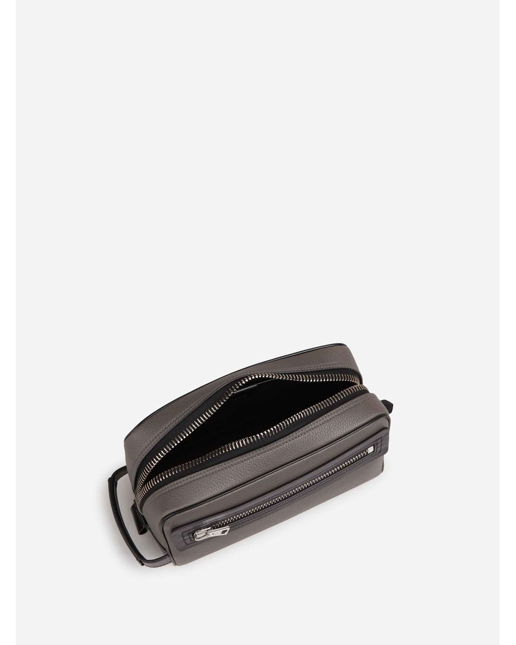 Tom Ford Black Leather Toiletry Bag for men