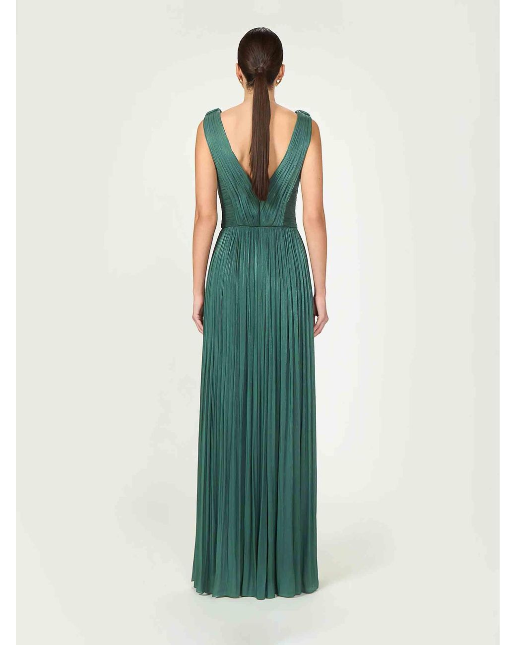 Costarellos Anilia Maxi Dress in Green | Lyst