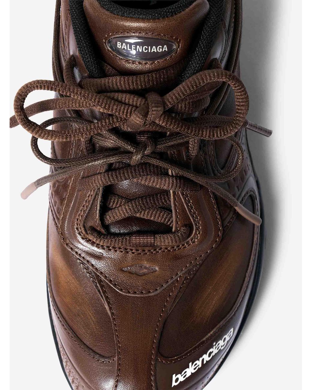Balenciaga Brown Trainers for men