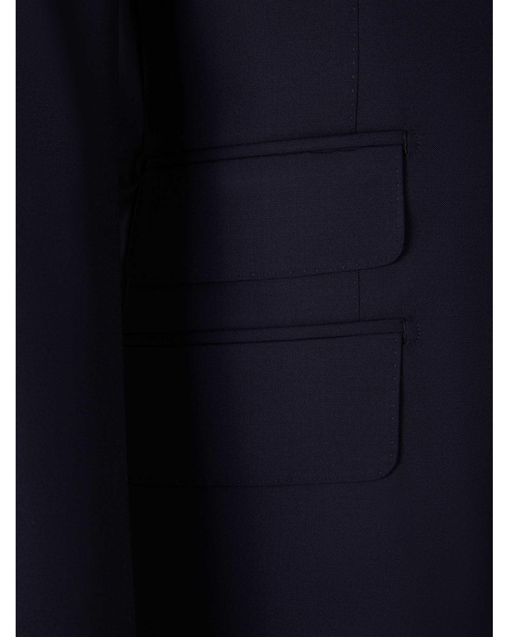 Tom Ford Blue Plain Wool Suit for men