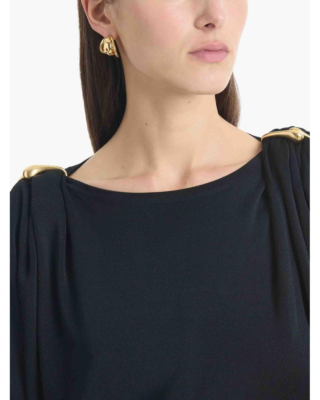 Altuzarra Black Henderson Knit Dress