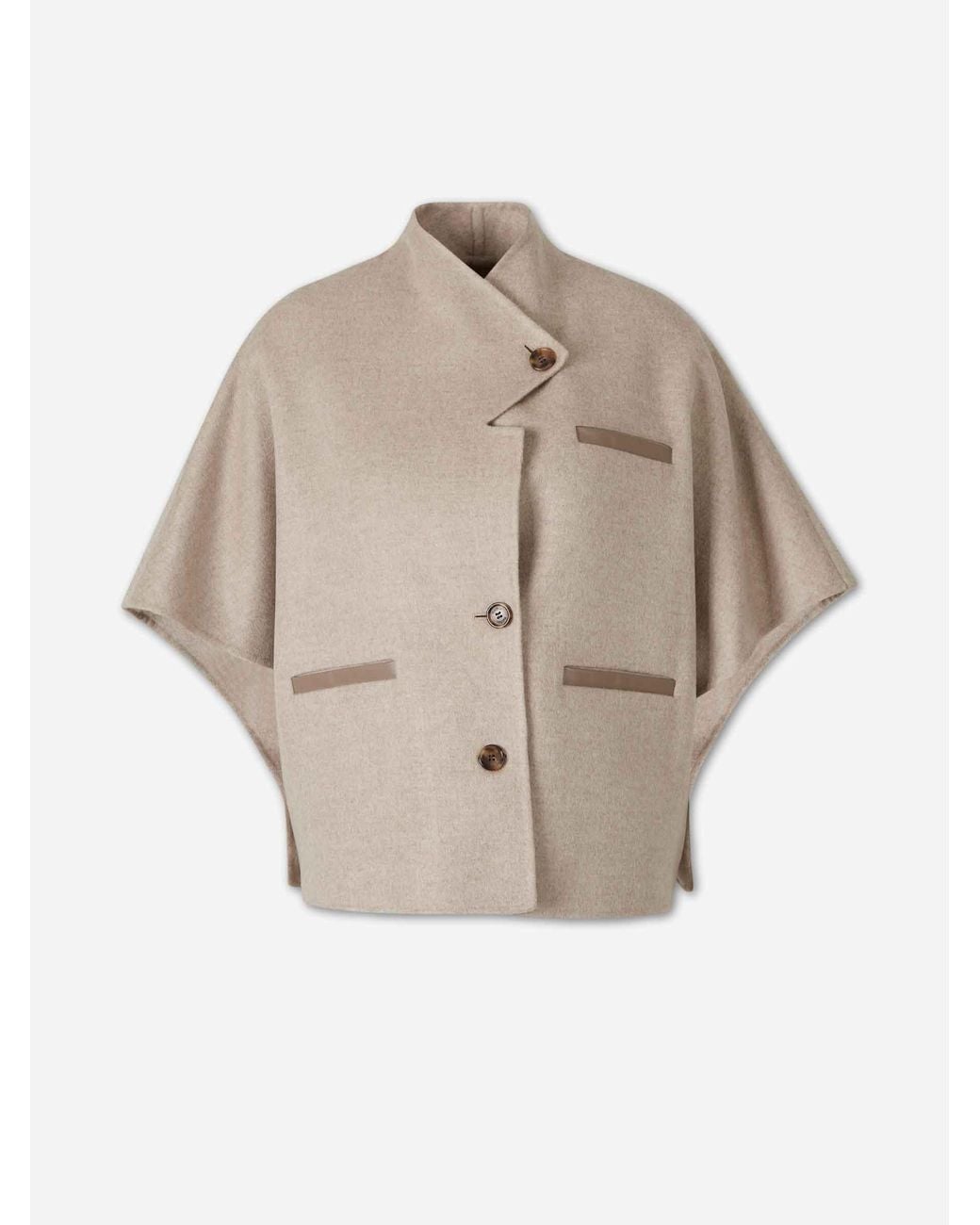 Max Mara Natural Cashmere Cape