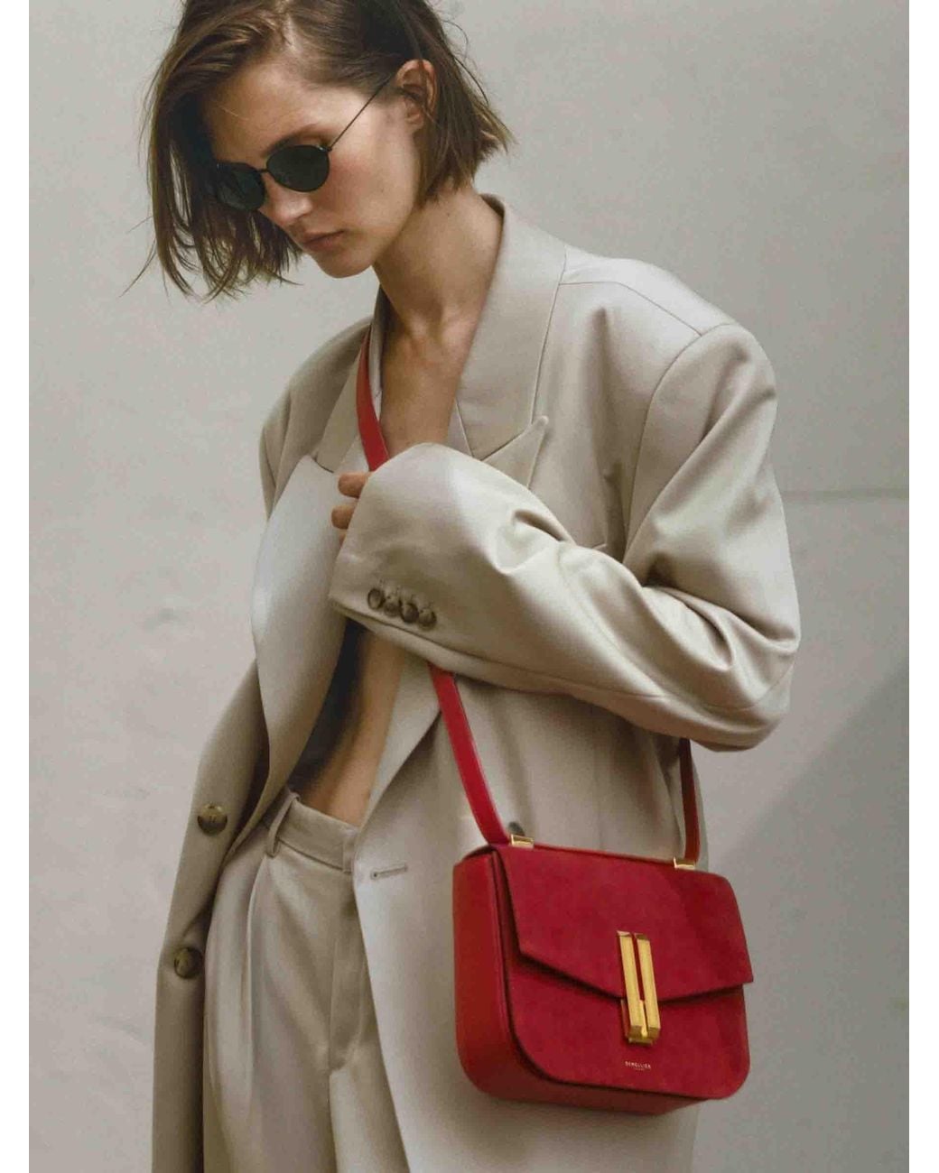 DeMellier London Red The Vancouver Bag