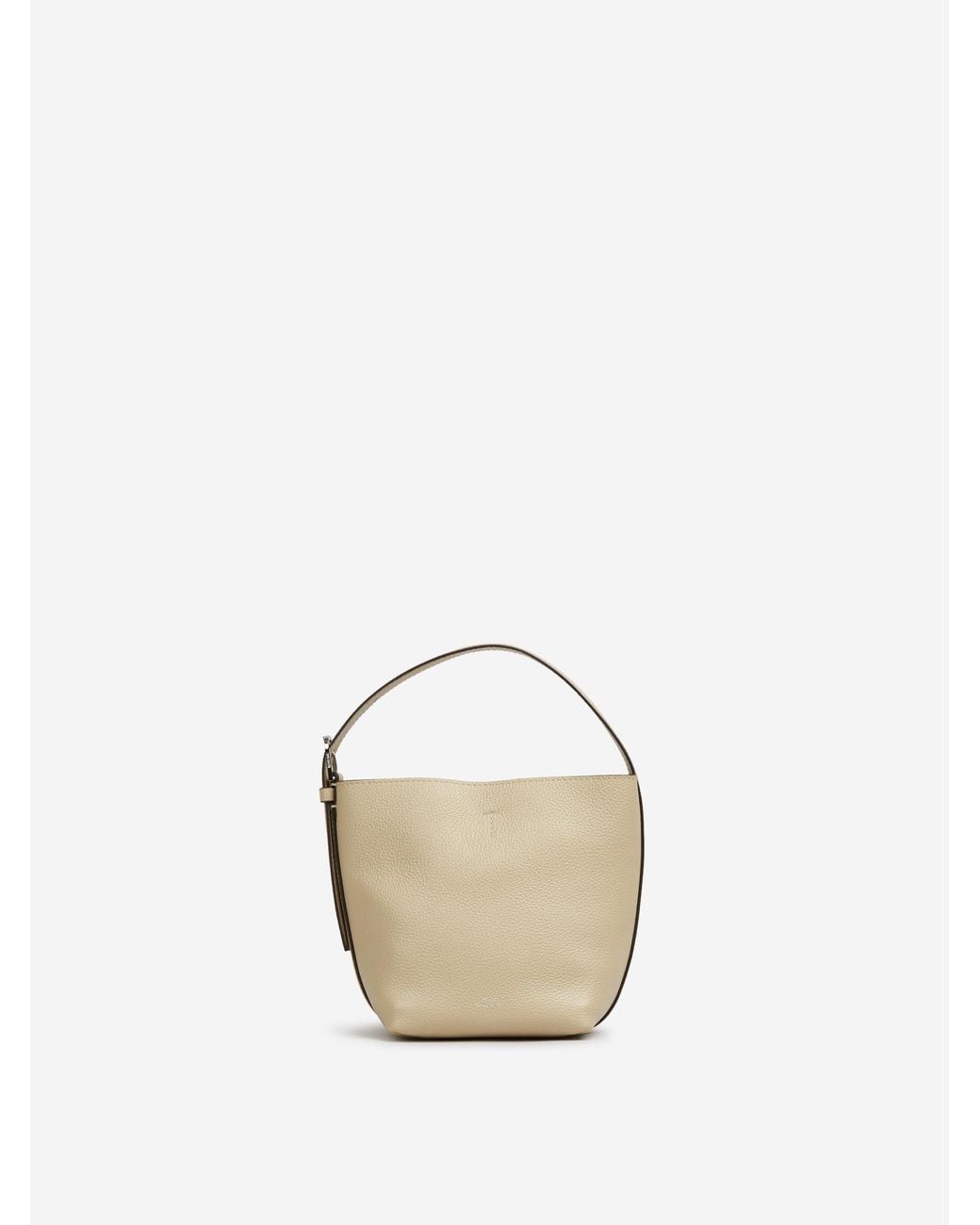 Borsa Small Belted di Totême in Natural