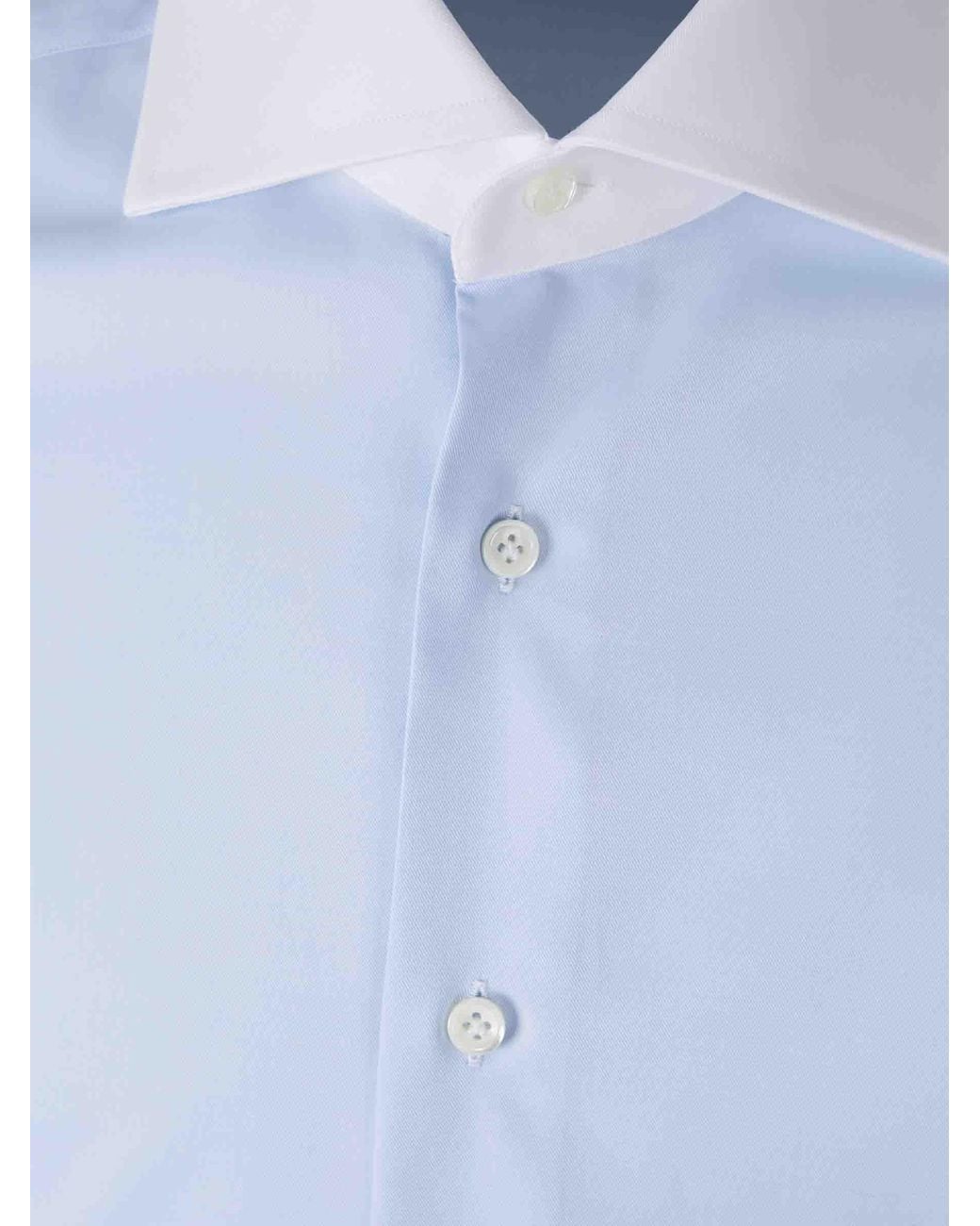 Camicia Da Abito di Santa Eulalia in Blue da Uomo