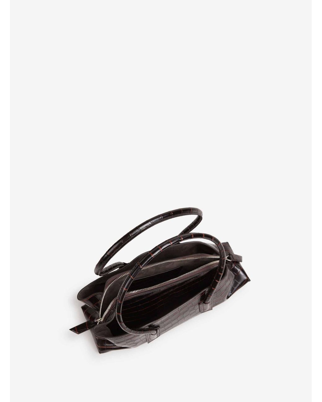 The Attico Black La Passeggiata Small Bag