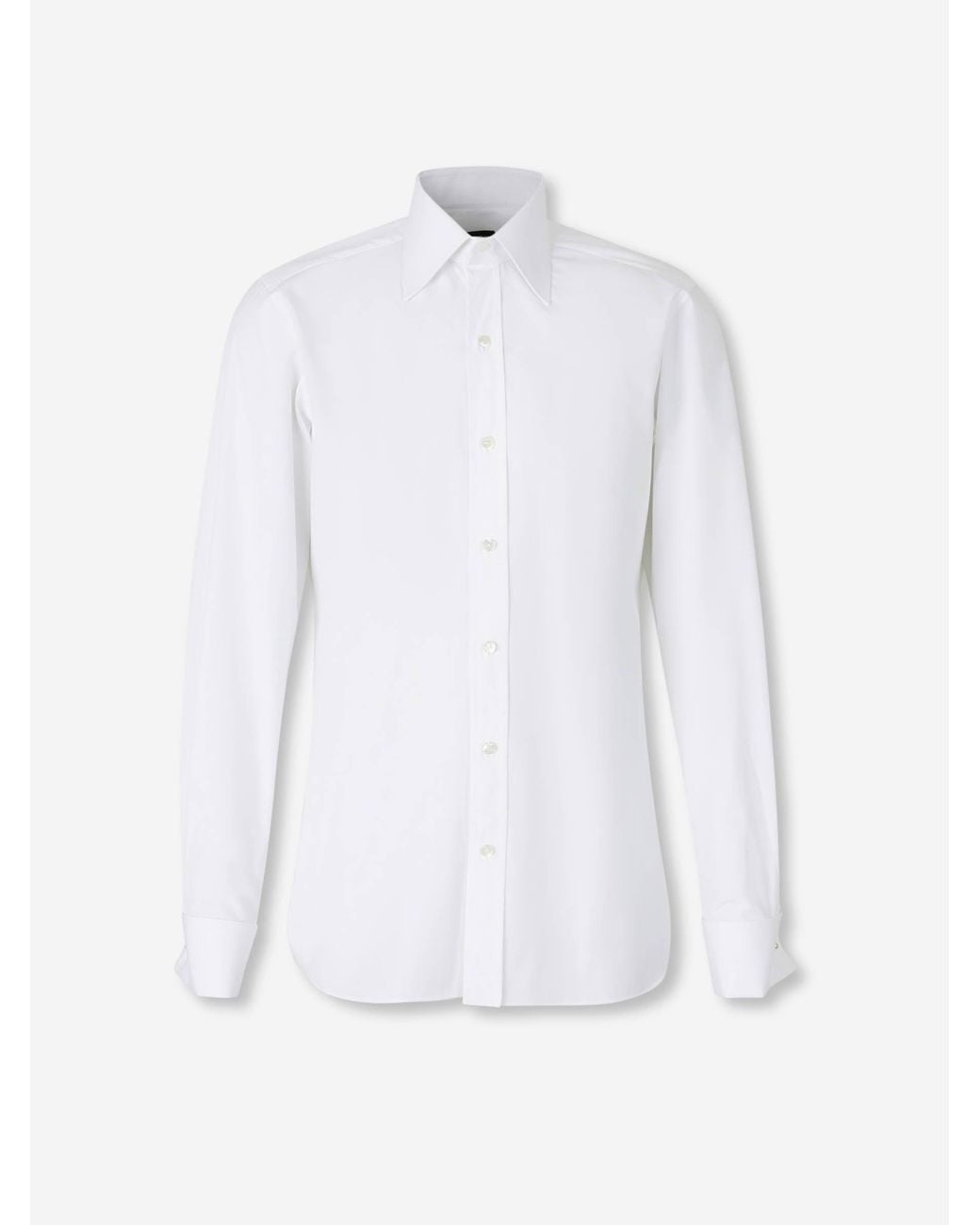 Camicia Da Cerimonia di Tom Ford in White da Uomo
