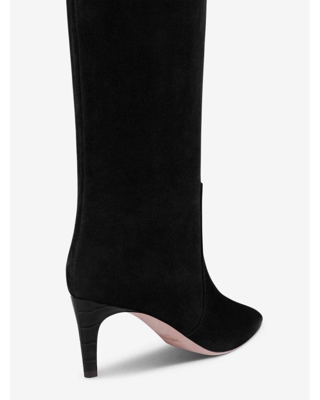 Paris Texas Black Stiletto Boots 60