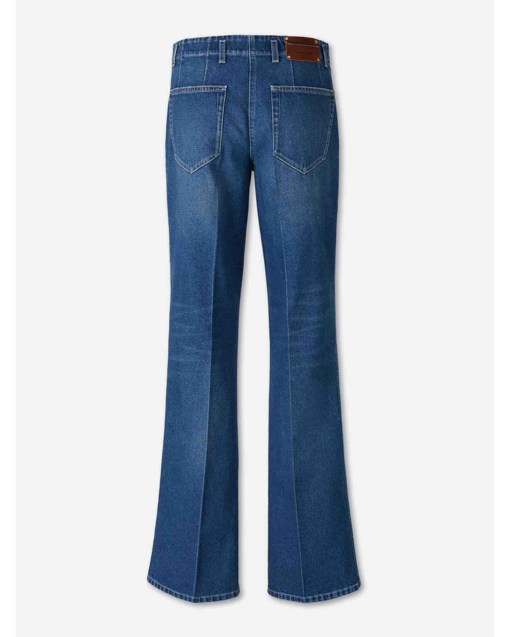 Dries Van Noten Blue Flared Jeans