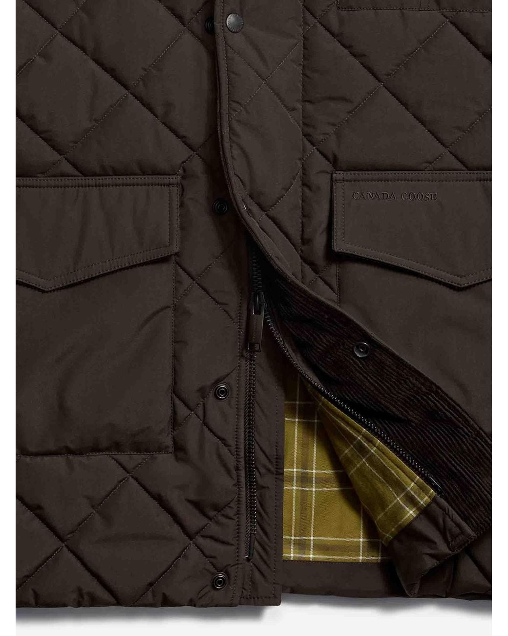 Canada Goose Brown Terra Coat for men