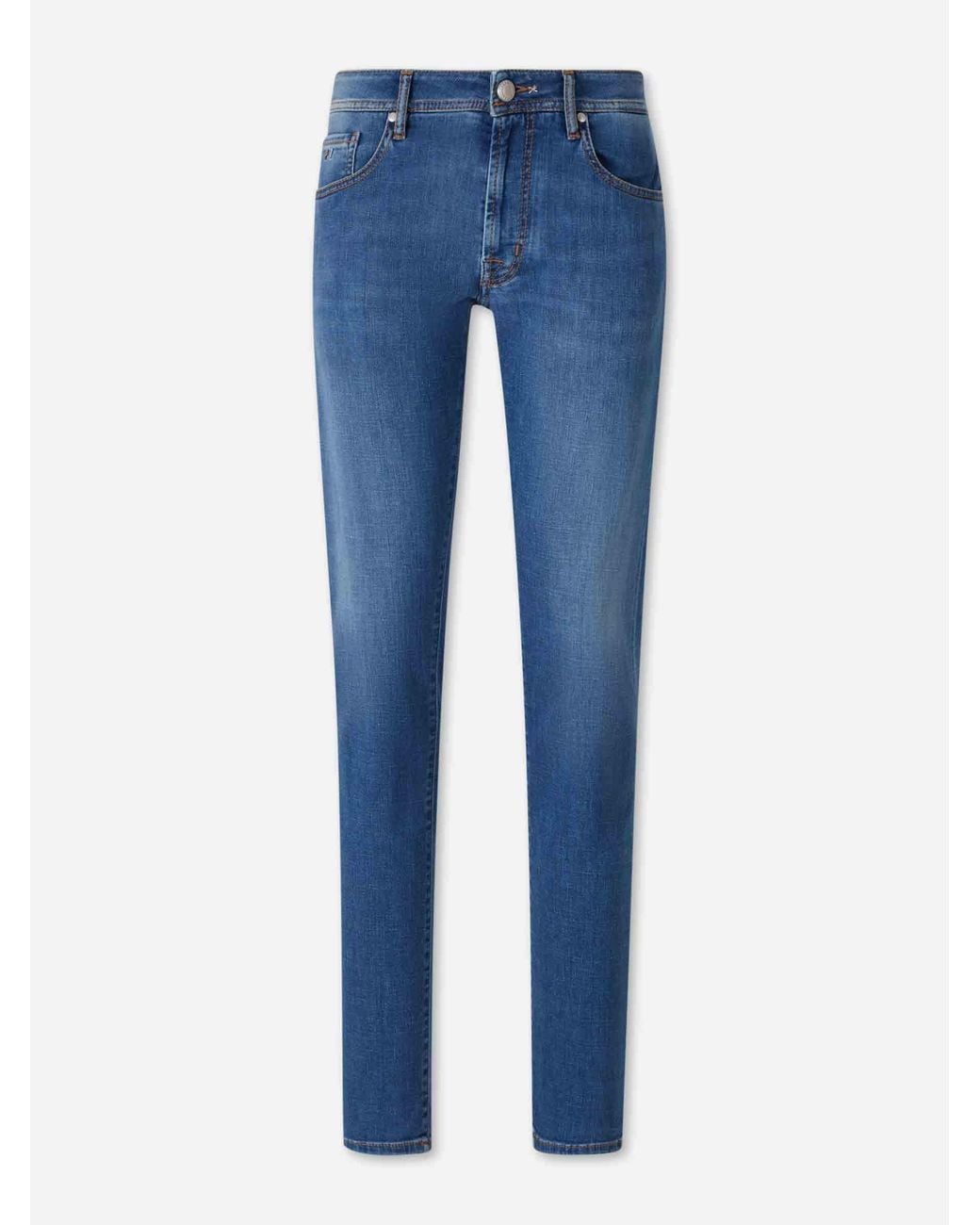 Jeans Recto Tramarossa de hombre de color Blue