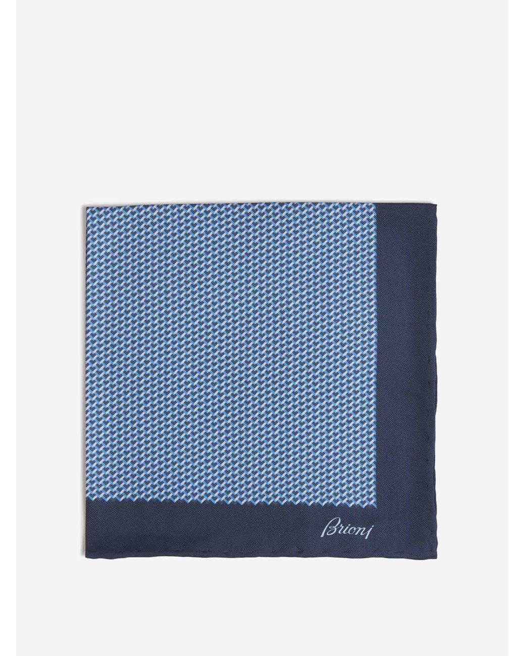 Brioni Krawattentasche in Blue für Herren