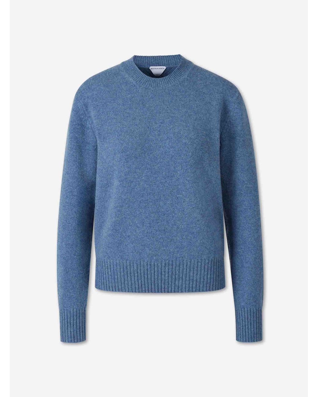Bottega Veneta Blue Crew Neck Sweater