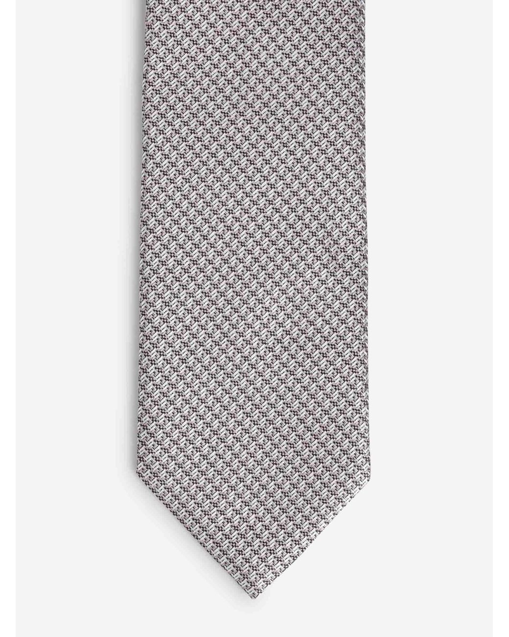 Tom Ford Gray Textured Silk Tie for men
