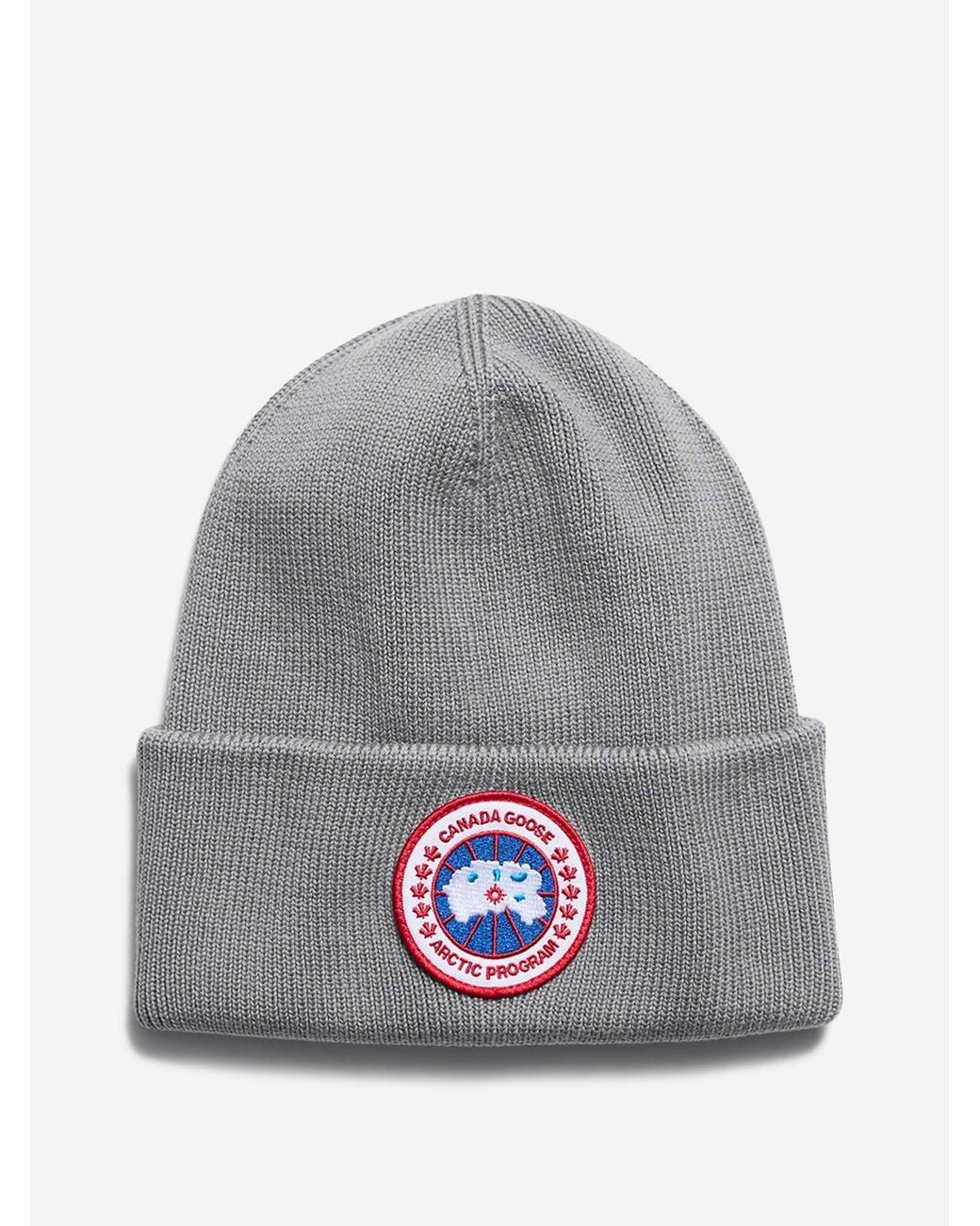 Canada Goose Gray Arctic Wool Hat for men