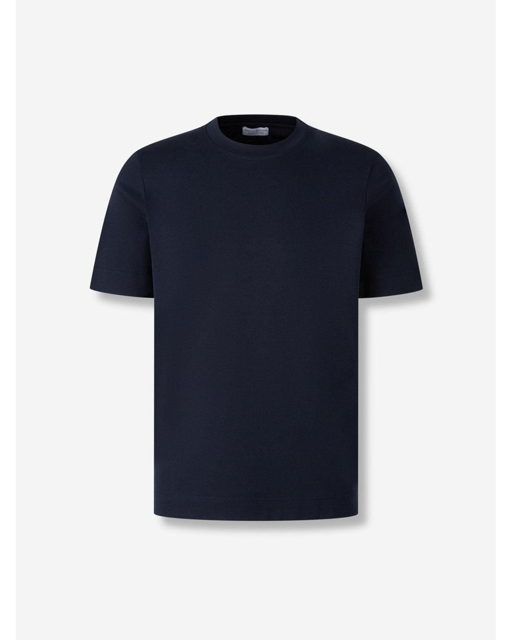 Santa Eulalia Blue Short Sleeve T-Shirt for men
