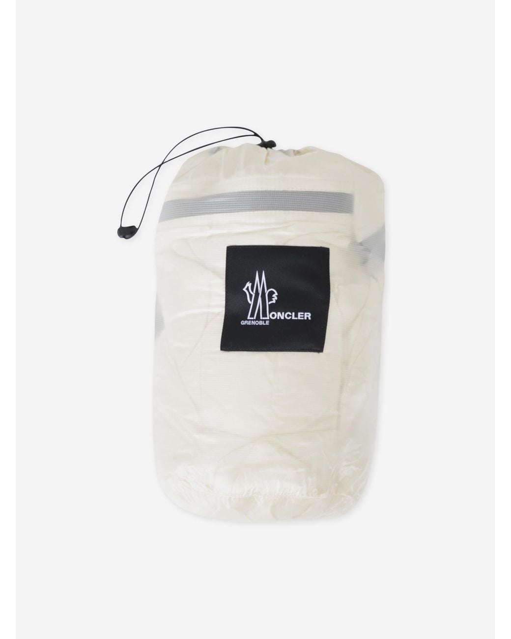 Moncler White Down Vest With Sherpa Lining