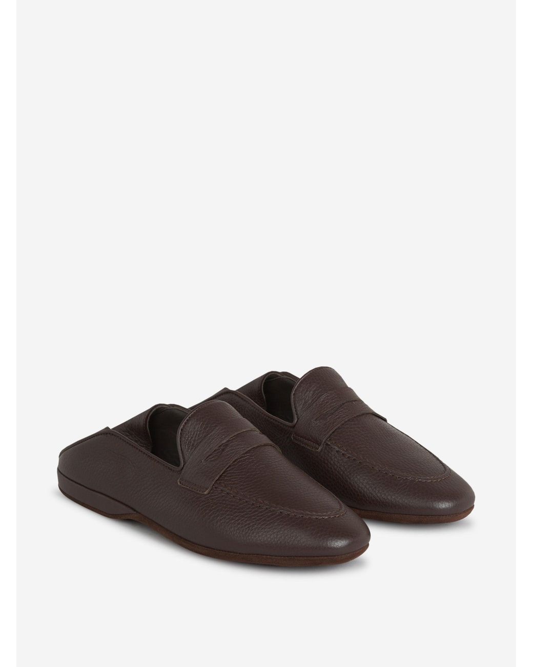 Santa Eulalia Multicolor Grained Leather Shoes for men