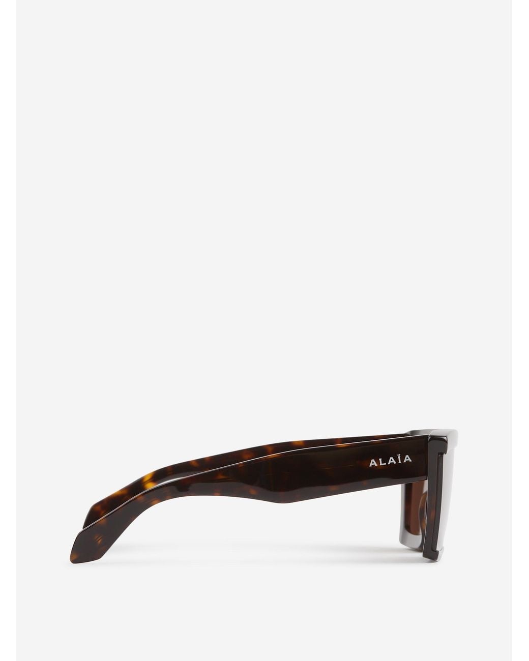 Alaïa Gray Square Sunglasses