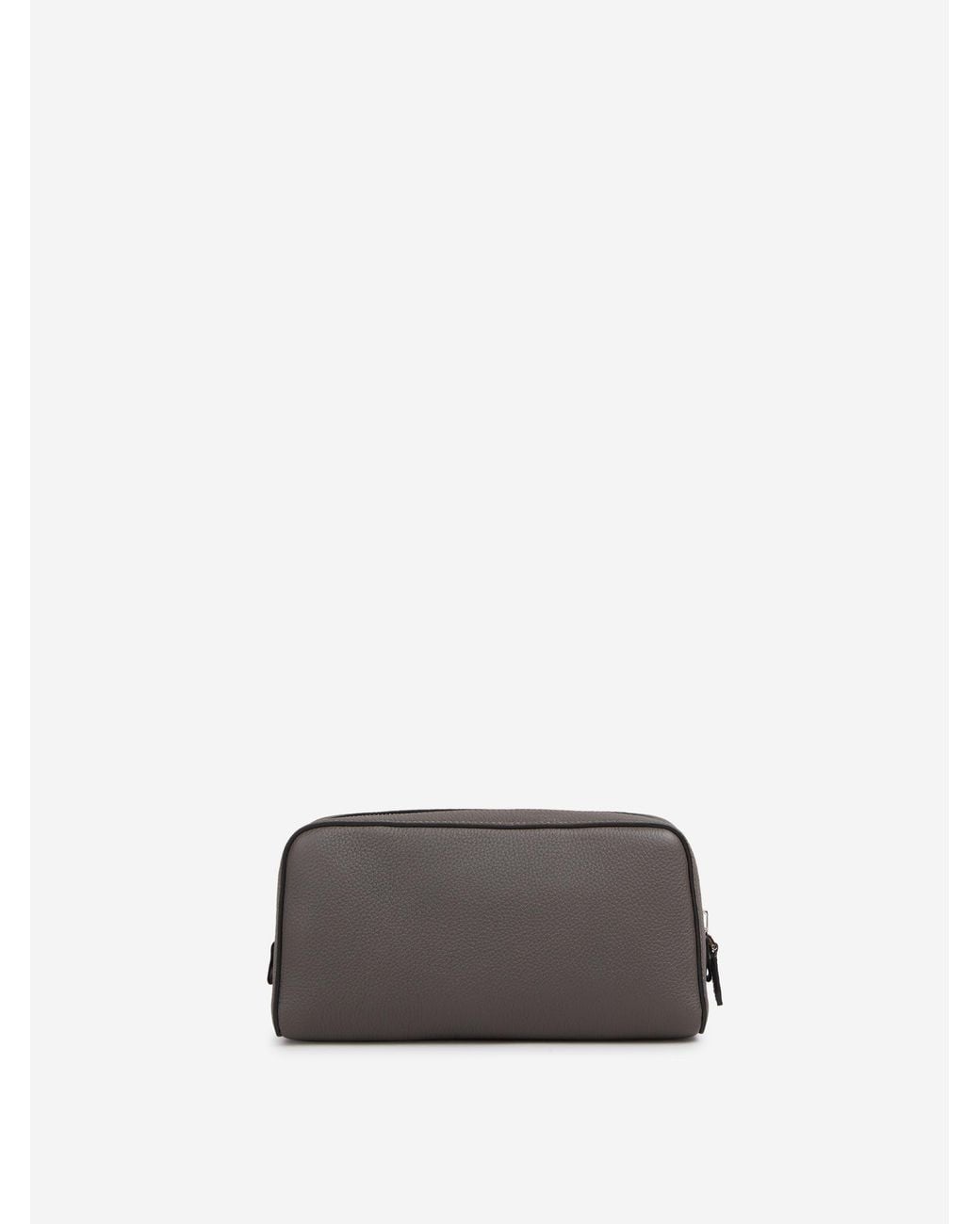 Tom Ford White Leather Toiletry Bag for men