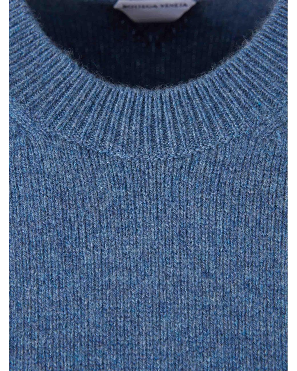 Bottega Veneta Blue Crew Neck Sweater
