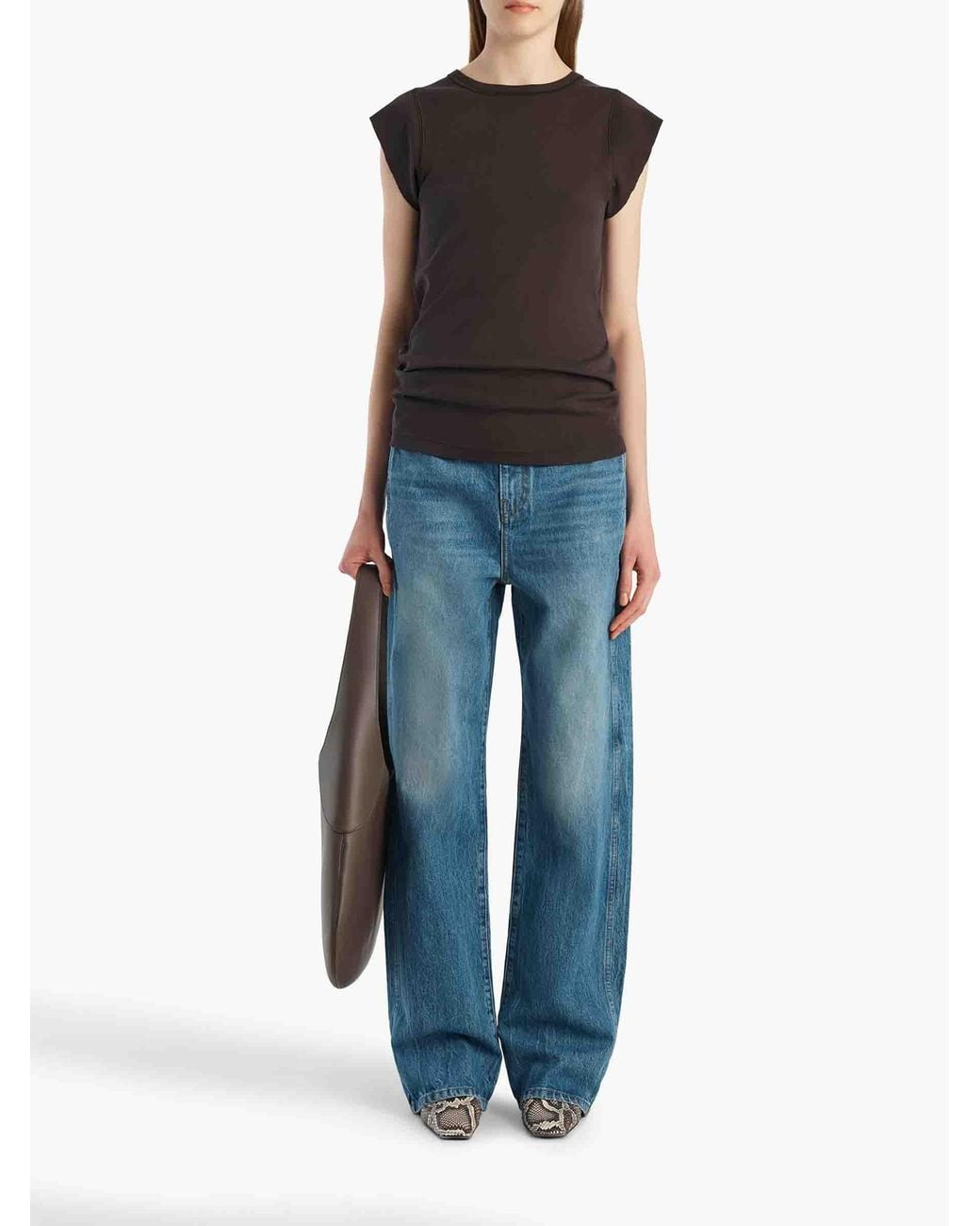 Khaite Blue Jeans Bonnie