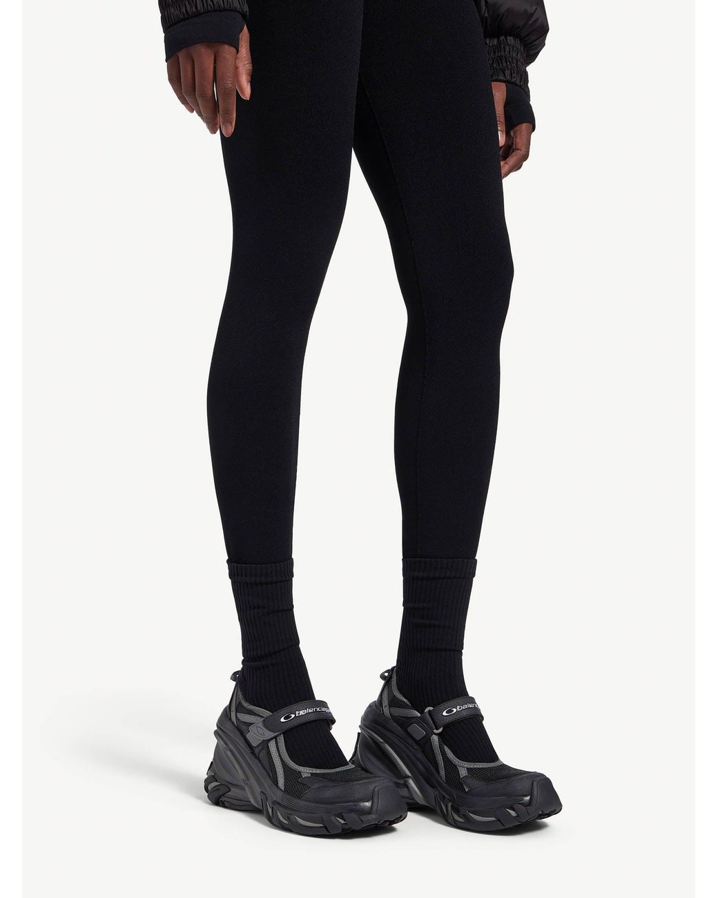 Balenciaga Black Hydra Mary Jane Sneaker