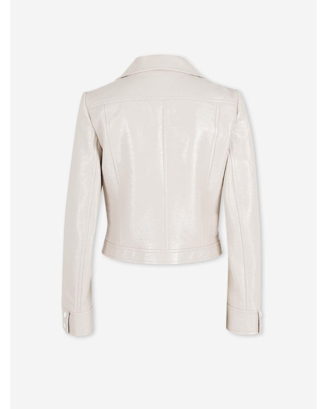 Courreges White Vinyl Jacket Reissue