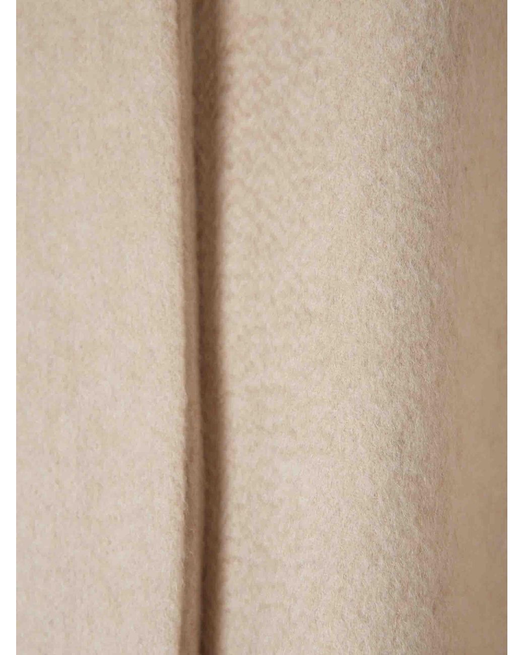 Alaïa Natural Asymmetrical Coat