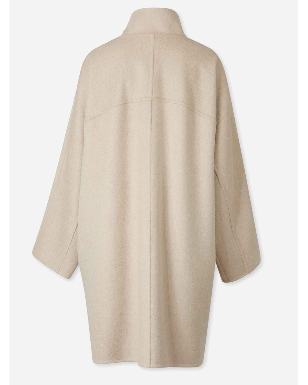 Alaïa Natural Asymmetrical Coat
