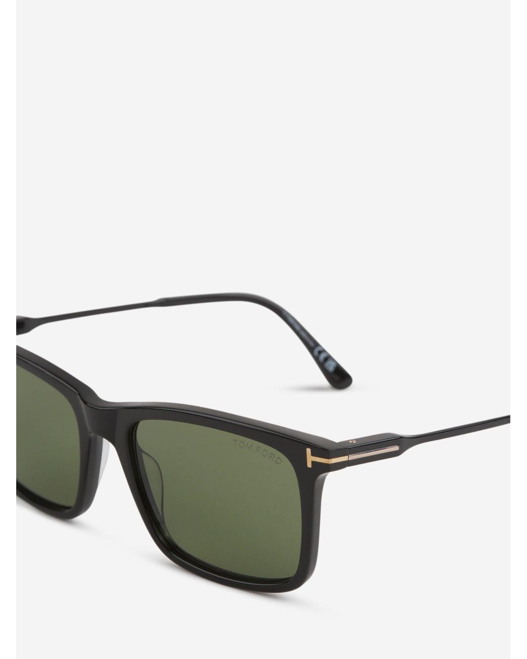 Tom Ford Green Rectangular Sunglasses for men