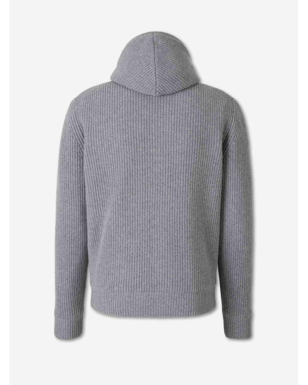 Santa Eulalia Gray Short Point Down Jacket for men
