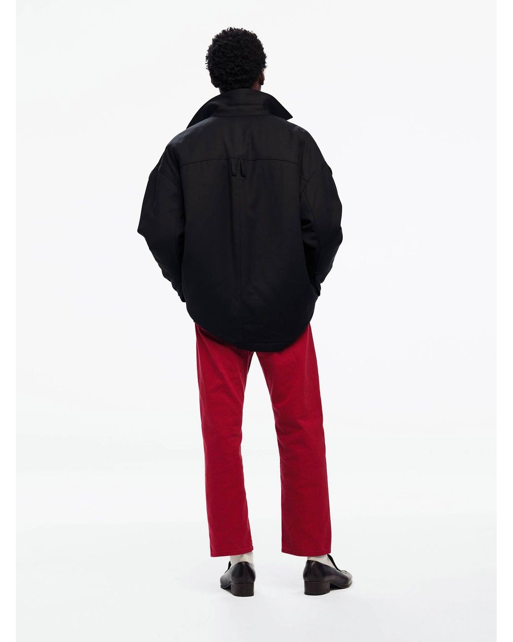 Willy Chavarria Black Casual Jacket for men