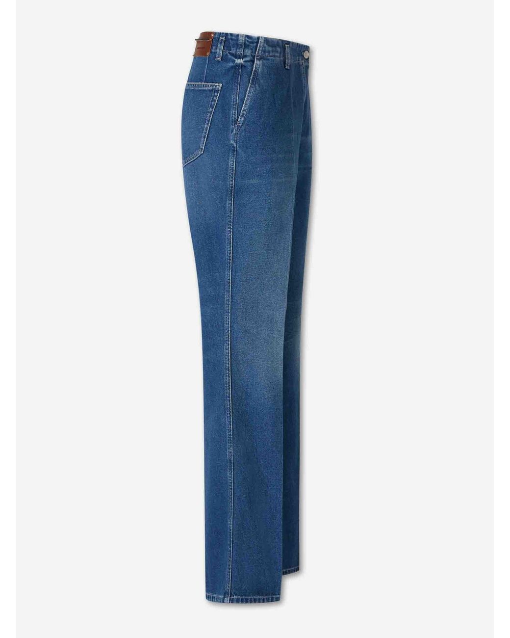 Dries Van Noten Blue Flared Jeans