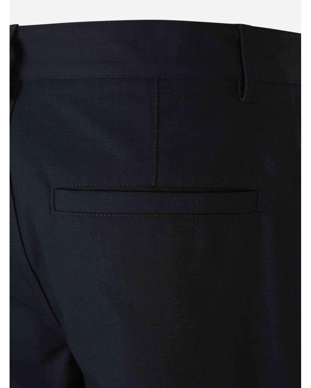 Balenciaga Blue Wide Leg Pants Cargo for men