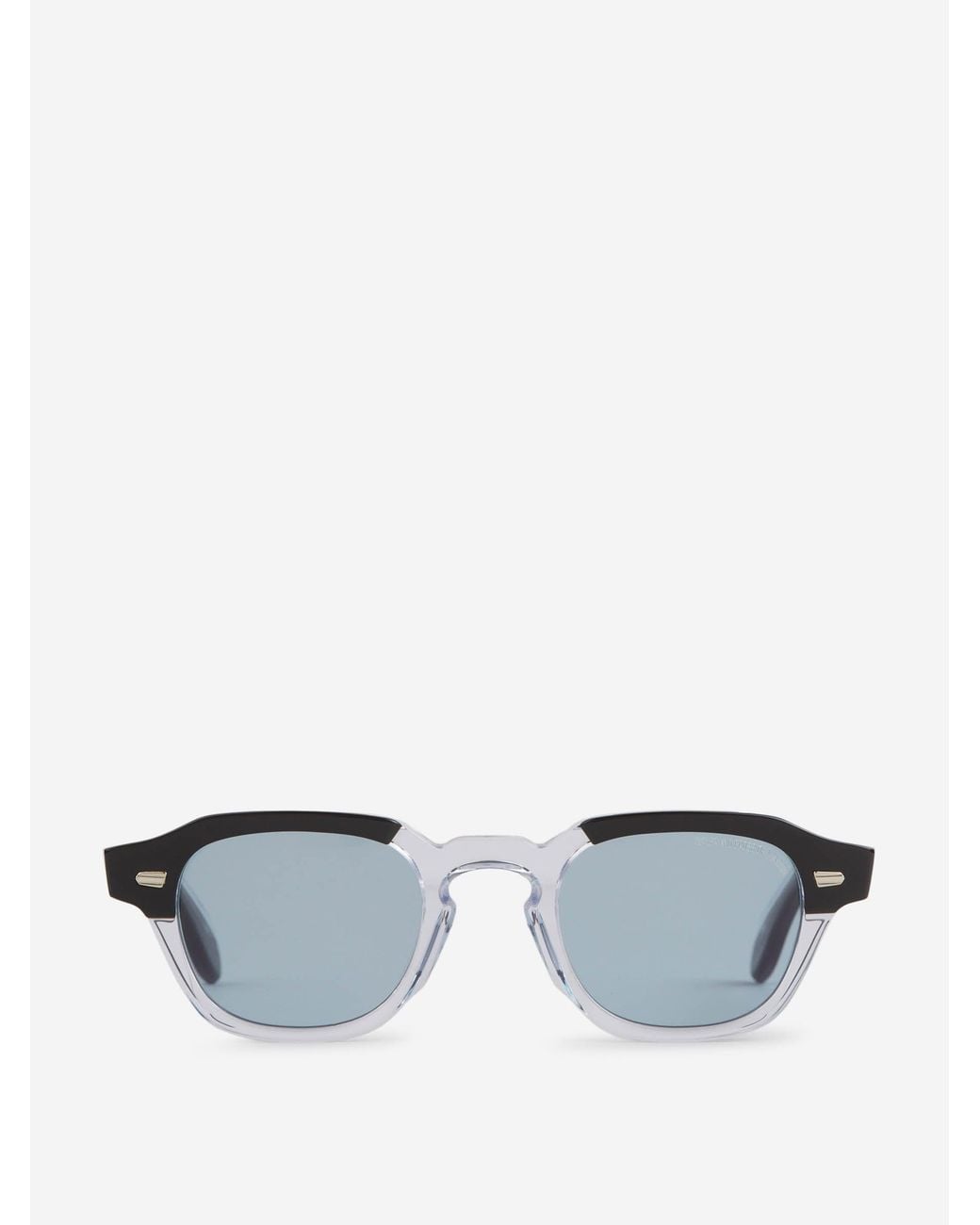Cutler & Gross Blue 1420 Round Sunglasses for men