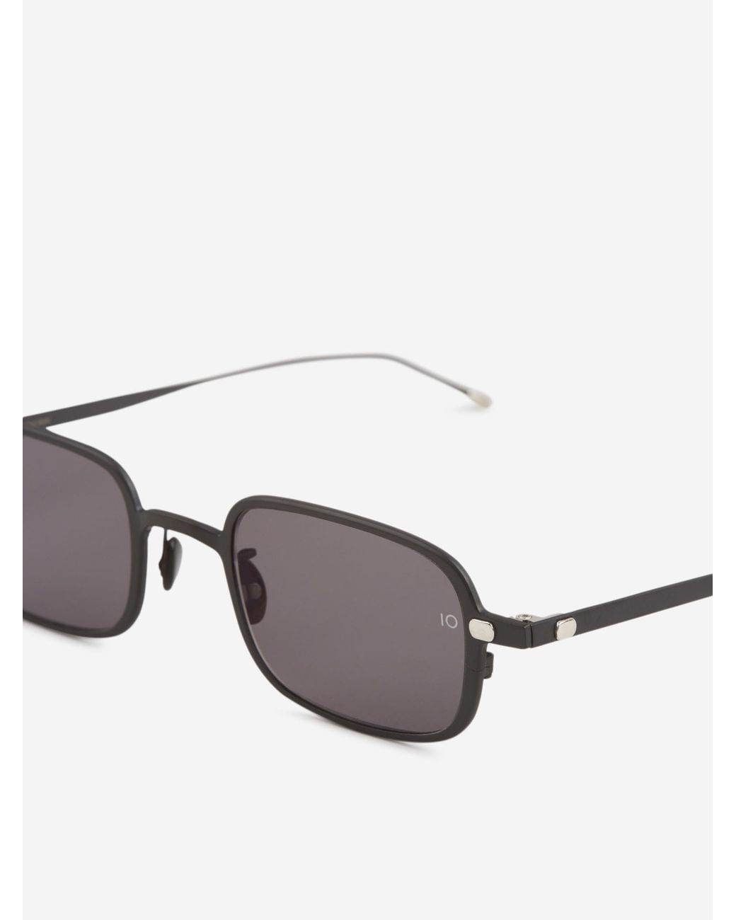 Eyevan 7285 Gray Sunglasses No. 8 for men