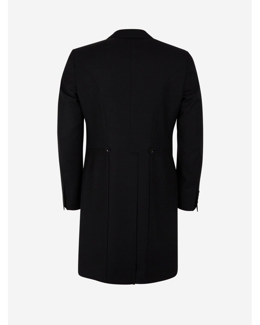 Levita De Chaqué De Lana Canali de hombre de color Black